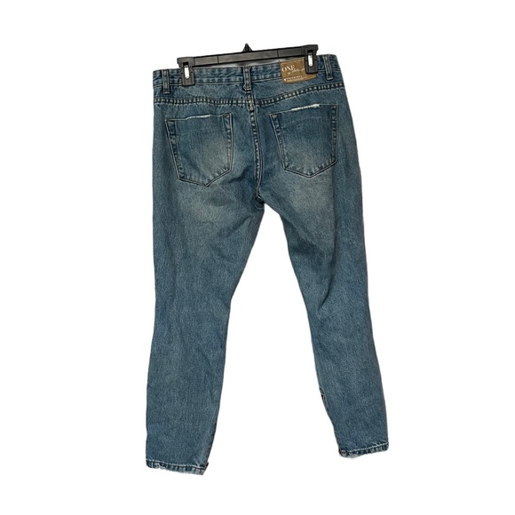 One Teaspoon x Free Bird Pacific Destroyed Denim Jeans - Picture 6 of 7